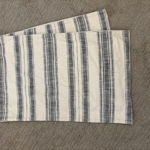 Pottery Barn French Stripe Table Runner